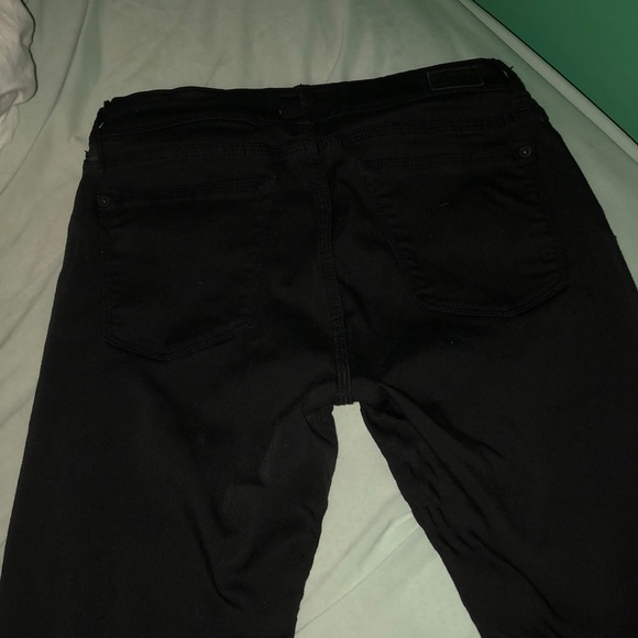 Black Jeans w/ Zippers - Picture 4 of 5